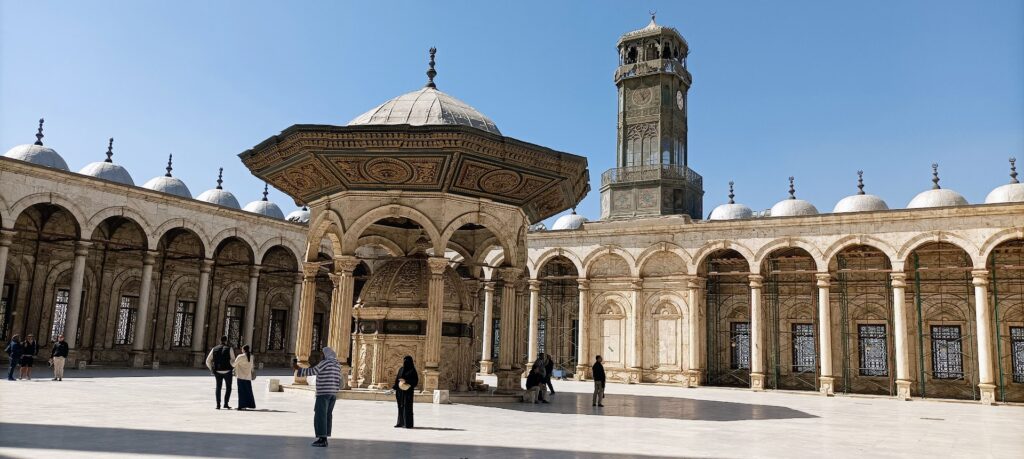 La moschea d'alabastro - il Cairo 